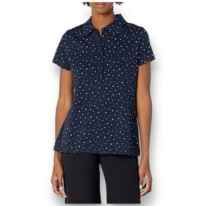 Gloria Vanderbilt casuals short sleeve button-up blouse size S